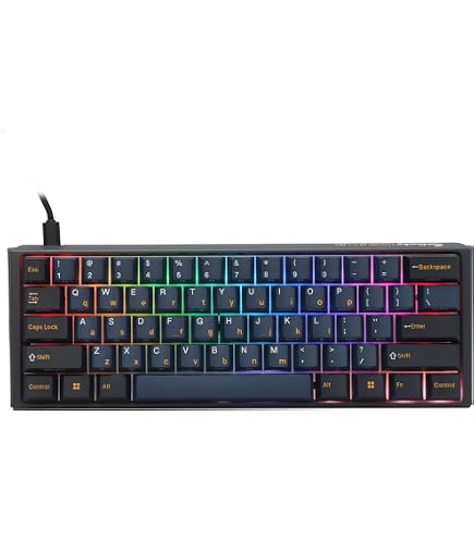 Amazon | Ducky One 2 Mini v2 RGB LED 60% ダブルショット PBT